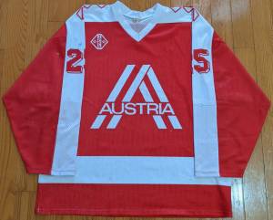Austria 1991 IIHF World Championships jersey