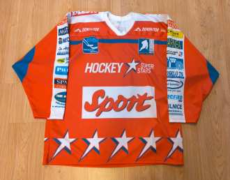 David výborný # 9 - Hockey Super Stars exhibition - 2005 - game worn jersey