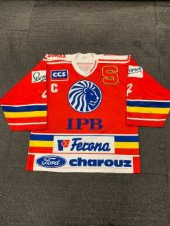 František Kučera HC Sparta Praha 1997/98 game worn jersey