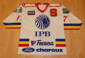 Jaroslav Hlinka #17 - HC Sparta Praha 1997/98 - game worn jersey