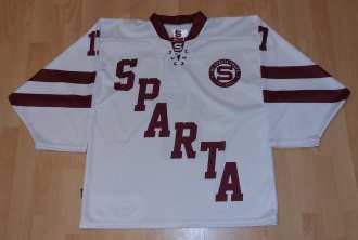 Jaroslav Hlinka #17 Sparta Praha preseason game worn jersey