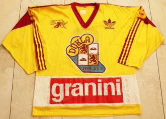 ASD Dukla Jihlava 1990 - SPENGLER CUP - Radek Haman - game worn jersey