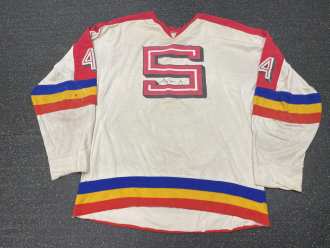 Otakar Vejvoda HC Sparta Praha 1983/84 game worn jersey