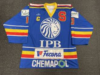 Richard Žemlička HC Sparta Praha 1996/97 game worn jersey