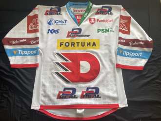 Martin Bučko #65 - HC Dynamo Pardubice - 22/23 - GW jersey - VÍTĚZSTVÍ V ZÁKLADNÍ ČÁSTI, BRONZ
