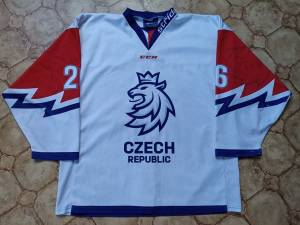 Marek Alscher #26 - Team Czechia - 2021 - Hlinka Gretzky Cup - GW jersey