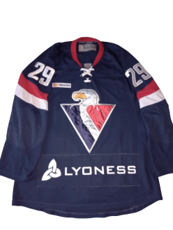 Michel Miklík - HC Slovan Bratislava - KHL 2017/18 - game worn jersey
