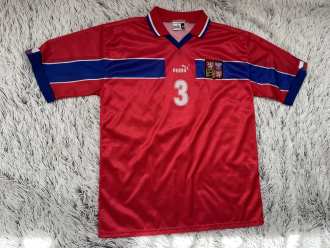 Jan Suchopárek 1999 game used shirt (Euro 2000 qualification games)