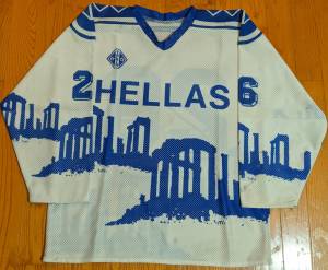 Greece 1991 IIHF U20 World Championships jersey