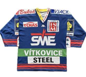 Radek Philipp #52 HC Vítkovice ELH sezóna 2001/2002 hraný dres