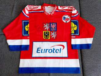 Radek Hamr - Czech Rep. National Team EHT 05/06 - game worn jersey