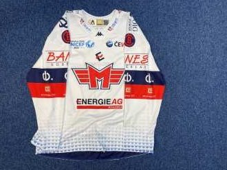 Tomáš Chlubna #47 - Banes Motor České Budějovice preseason 2023/24 game worn jersey