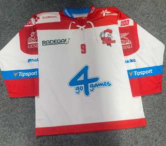 HC Olomouc #9 Tomáš Houdek jersey (1000. utkání Jiřího Ondruška)