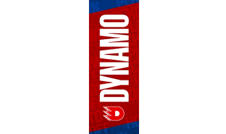 Vlajka DYNAMO „vlajkosláva“ - Dynamo Pardubice