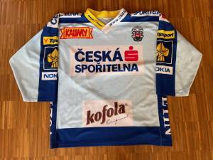 Tomas Demel HC Vsetin 2003/04  game worn jersey