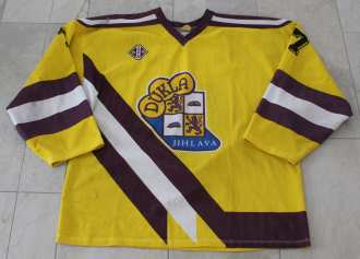 ASD Dukla Jihlava 1989/90 - Martin Střída - game worn jersey