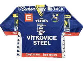 Marek Pinc #97 HC Vítkovice ELH sezóna 2005/2006 hraný dres