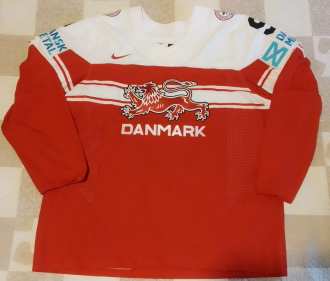 Frederik Storm, IIHF World Championship 2023, Team Denmark, Game worn jersey