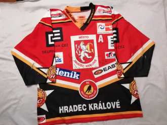 Martin Koudelka - HC Hradec Králové - late 2000´s - game worn jersey