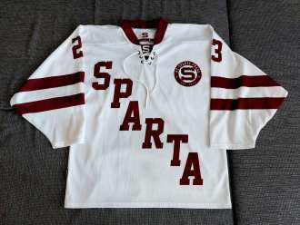 Lukáš Pech - HC Sparta Praha - preseason game worn jersey