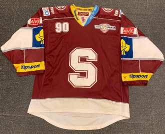 Dominik Simon - HC Sparta Praha - 12/13 - game worn rookie jersey