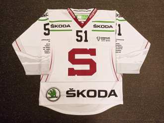 Roman Horák - HC Sparta Praha - Spengler Cup 2021 - game issued jersey