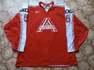 André Lakos #5 - Team Austria - 1999 - World Championship - GW jersey