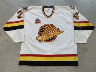 Jiří Šlégr Vancouver Canucks 1994 Stanley Cup finals issued jersey