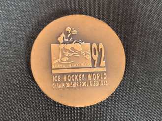 World Championship - 1992 - Prague + Bratislava - official participant medal