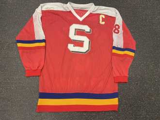 Pavel Richter HC Sparta Praha 1984/85 game worn jersey
