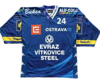 Ondřej Šedivý #24 HC Vítkovice ELH sezóna 2009/2010 hraný dres s certifikátem