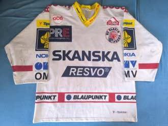 Leoš Čermák #12 - HC Slavia Praha - 03/04 - game worn jersey