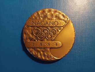 Winter Olympic Games - 1998 - Nagano - official participant medal
