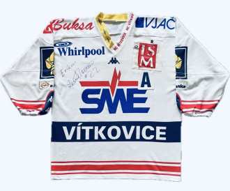 David Moravec #22 ELH HC Vítkovice sezóna 2000/2001 hraný dres