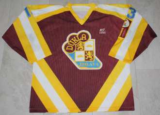 ASD Dukla Jihlava 1988/89 - 1989/90 - Ervin Mašek - game worn jersey