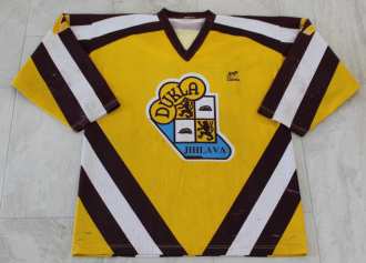 ASD Dukla Jihlava 1990/1991 - Petr Vlk - game worn jersey