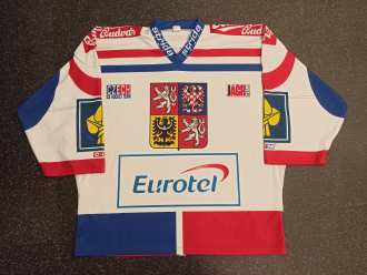 Jan Hlaváč - Czech National Team - EHT -LG Hockey Games - game worn jersey