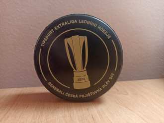 Play Off ELH - 2022/23 - official game issued puck