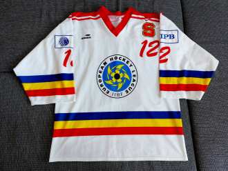 Jiří Zelenka - HC Sparta Praha EHL 97/98 - game worn jersey