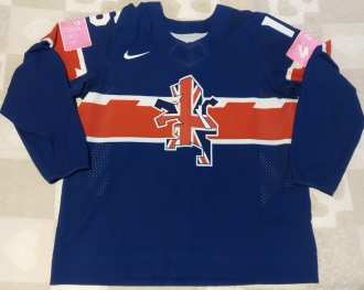 Sam Duggan, IIHF World Championship 2022, Great Britain, Game worn jersey