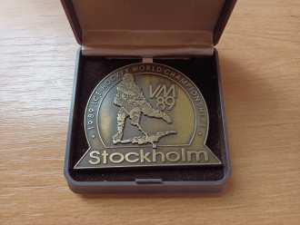 World Championship - 1989 - Stockholm - official participant medal