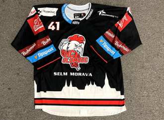 HC Olomouc #41 Petr Strapáč 2022/23 game worn jersey