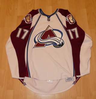 Jaroslav Hlinka #17 - Colorado Avalanche 2007/08 - game worn jersey