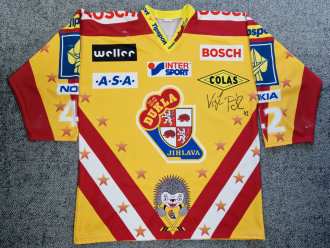 Dukla Jihlava - 2004/2005 - Vojtěch Polák #42 - game worn jersey