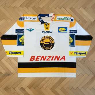 Martin HEINISCH #64 - HC Benzina Litvínov - 2009/10 - game worn jersey