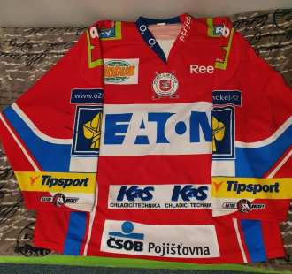 Martin Růžička #99 - HC Eaton Pardubice 2009/2010 game worn jersey