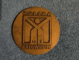 World Championship - 1976 - Katowice - official participant medal - ČSSR ZLATO !!!