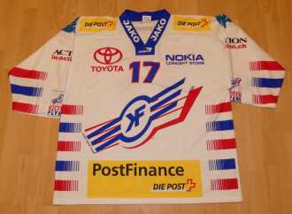 Jaroslav Hlinka #17 - Kloten Flyers 2002/03 - game worn jersey