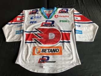 Adam Musil #11 - Dynamo Pardubice 2023/24 game worn jersey (white/home)