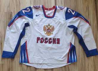 Team Russia, WHC 2009, Game Issued White